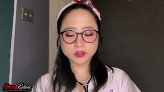 Kimmy Kalani – ASMR JOI Asian Nurse Gets Sperm Sample femdom -2