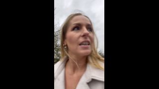 Petite Amateur British Hot Milf Sucks And Swallows On The Side Of The R.-9