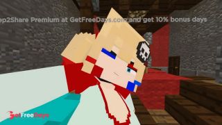 Ellie Halloween Cosplay Minecraft Jenny xhatihentai gameplay-2