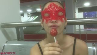 Teen Sucks a Lollipop at the Mall (pg) [FullHD 1080P] - clips_hd - teen amateur blonde girl-4