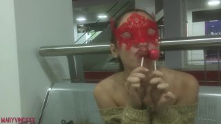 Teen Sucks a Lollipop at the Mall (pg) [FullHD 1080P] - clips_hd - teen amateur blonde girl-8