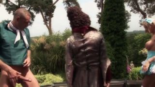 British Jodi James and Stacey Saran Cosplay Cunts Getting Fucked Two At A Time By Strangers- Titopia-6
