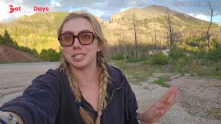 Tits out in Desert Nude Travel Vlog w Masturbating-7