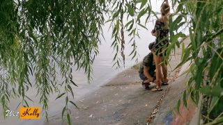 Amateur Couple Enjoy Fucking In The Public Park WetKelly 1080p-1