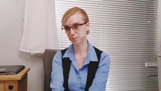 M@nyV1ds - Lexi Snow - Secretary interview Nylon Tease-0