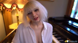 femdom telegram DownBlouse Jerk - dolliiy rock hard pianist, femdom on femdom porn-0