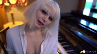 femdom telegram DownBlouse Jerk - dolliiy rock hard pianist, femdom on femdom porn-1
