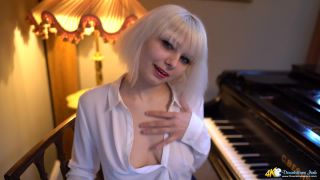 femdom telegram DownBlouse Jerk - dolliiy rock hard pianist, femdom on femdom porn-7