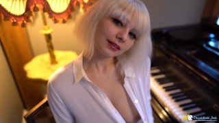 femdom telegram DownBlouse Jerk - dolliiy rock hard pianist, femdom on femdom porn-8
