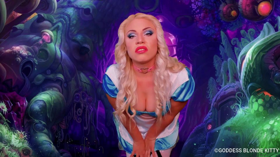 online clip 44 Goddess Blonde Kitty - Alice in Wonderland: Were All Mad Here on fetish porn ebony femdom strapon