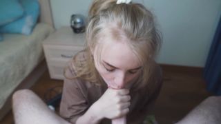 Pornhub, Tenori Taiga: Distracted Her From The Computer And Shoved His Cock In Mouth 10 SHOTS OF CUM 31 - 10 - 2022 - POV blowjob-6