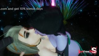 [GetFreeDays.com] Sexy succubus girl gets fucked by many cocks and ends up cumming with her friend and throwing cum on Adult Video July 2023-8