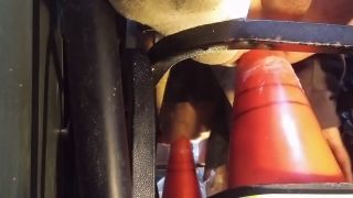 Demensions - Straight Male Taking Huge Cone Stretching Out In The Tool Shed Object Anal-1