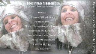 Dominatrix Annabelle – A Beast from the East! BDSM porn video and captions | dirty talk and masturbation instructions | masturbation femdom goddess-9