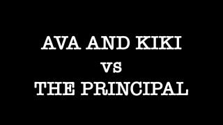 free porn video 3 evil femdom fetish porn | Ava and Kiki vs The Principal Pt 5 | spanking101thevideos-0