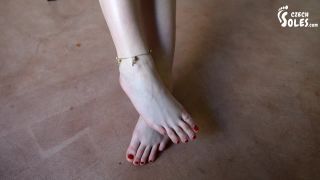 gyno exam fetish Czech Soles - Rough soles and long toes of Natasa, femdom pov on fetish porn-7