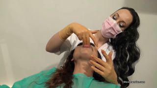 Surgical gloves saliva extraction 1 -  Female Domination-7