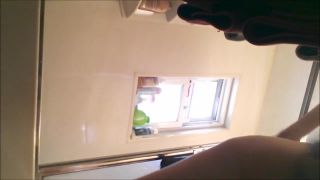 Nice girl with shaved pussy after shower. hidden cam-8