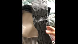 Fetish Nikki Fetishnikki - opening my latest parcel from my slave face he does spoil his goddess rotten 30-07-2018-5