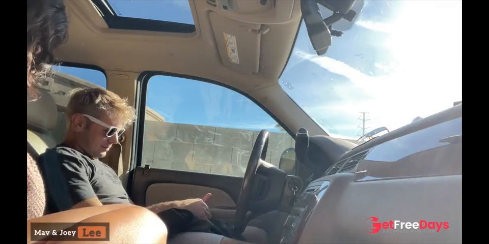 Hot Couple Caught Fucking in the Drivers Seat- Take It Back Home to Finish wi...