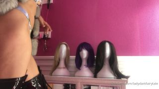 online xxx video 13 Lady Dark Fairy — So Today Sissy Will Learn How To Choose A Wig | sub training | pov merciless femdom-5