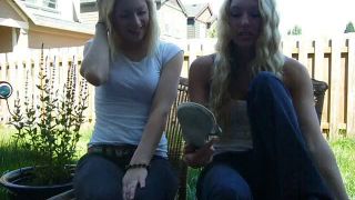 porn video 31 nylon foot fetish Twice The Flip Flops, Twice The Fun, foot fetish on femdom porn-6