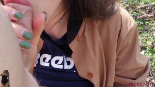 Tasted his cum outdoor blowjob Download New Porn Video Fa...-1