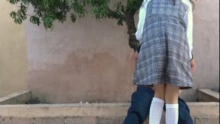 Lolliepopxxx - [PornHub com] - School girl gets horny and fucks in the park with her boyfriend-0