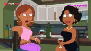 [GetFreeDays.com] Clevelands Wife Relaxes At A Bachelorette Party - Rough MILF Lesbian Gangbang - Cartoon Parody Porn Video December 2022-3