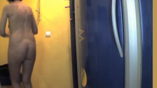 Hidden-Zone.com- Pv739 Hidden camera in the solarium. Brunette undressed and is going to sunbathe. Our hidden camera-0