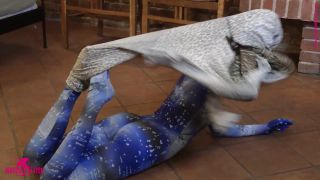 Zentaidolls - Tereza Pornostar in einem Nylon Catsuit 1080P - Mdh-4