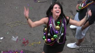 Mardi Gras 2017 From Our Bourbon Street Apartment Girls Flashing For  Beads-3