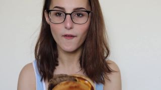 Sadbaffoon – Stuffing My Face Asmr Eating, fbb femdom on solo female -1