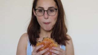 Sadbaffoon – Stuffing My Face Asmr Eating, fbb femdom on solo female -2