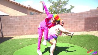 free adult clip 3 mmf hardcore GIbbyTheClown Julie Ginger Plays Gibby In Mini Golf , hardcore on big ass porn-5