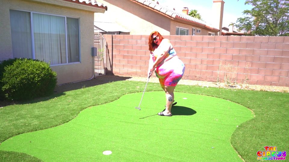 free adult clip 3 mmf hardcore GIbbyTheClown Julie Ginger Plays Gibby In Mini Golf , hardcore on big ass porn