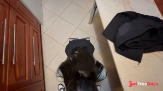 I wake up in the kitchen and fuck my stepsister because shes walking around in leggings-2