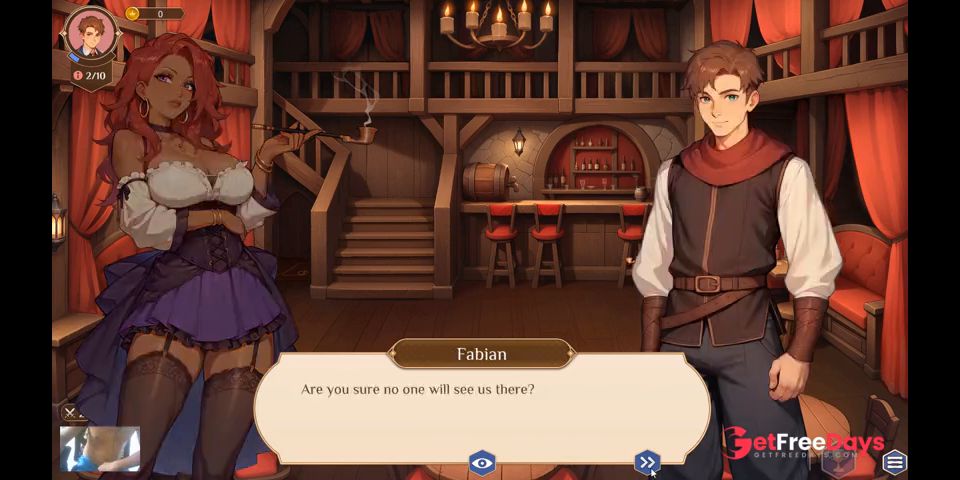THE BEST SEX SCENE IN THIS GAME FUCKING A REDHEAD BRUNNETE - becoming a king