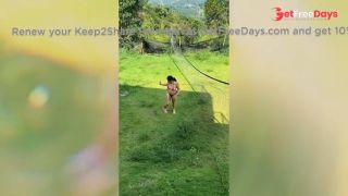 My husband and I get horny outdoors and I give him a good blowjob - Lizi Love-1