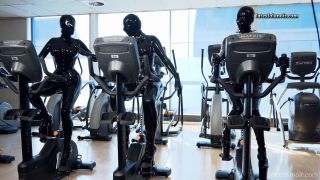 LatexLolaNoir - Rubber Drones at the Gym Quick View Porn ...-8