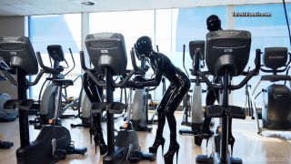 LatexLolaNoir - Rubber Drones at the Gym Quick View Porn ...-9