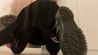 Luna Hill - Cumwalk And Facial In IKEA - Teen-1