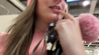 Luna Hill - Cumwalk And Facial In IKEA - Teen-8