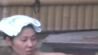 Naked japanese girls peeped in a pool-9