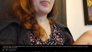 Vity89 - Camgirl safada respondendo os seguidores. Fique excitado com a voz dela falando coisas aleatórias.-1