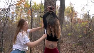online xxx clip 19 Kingdom Of Feet And Slaves - Bitch Tightly Bound In The Forest - FullHD 1080p - femdom - femdom porn femdom library-5