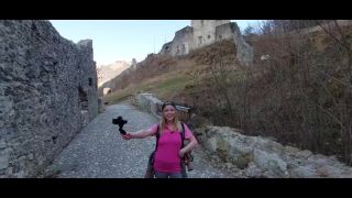 free adult video 27 Mia Adler - Publicly fucked by visitors during a tour of the castle ruins  on femdom porn feet fetish worship-0