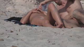 Nakedness on a nudist beach Voyeur!-0