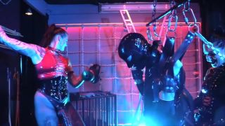 adult video clip 42 yapoo femdom fetish porn | Bring The Painal! Extreme Heavy Rubber Suspended Strap-On & Fisting | fisting-3