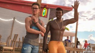 60Fps DOMINO BEACH 06 - Visual Novel Gameplay-2